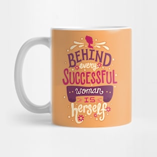 Successful woman Mug